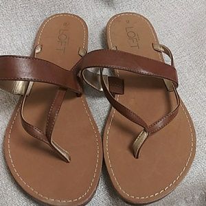 Leather Sandles (Firm Price)